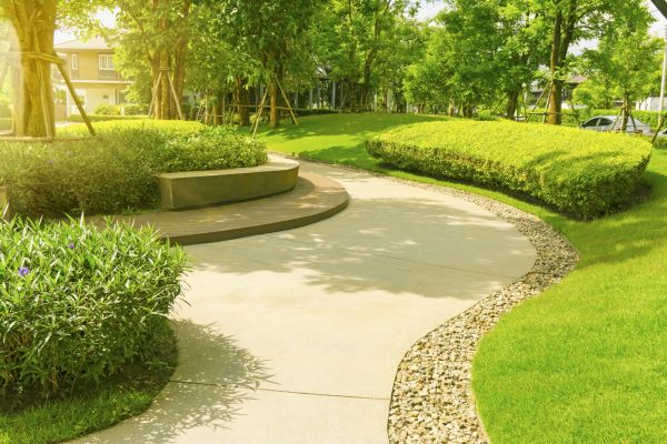 Cement Walkway Installation in Fresno