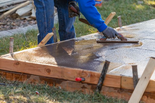 Patio Slab Construction in Fresno