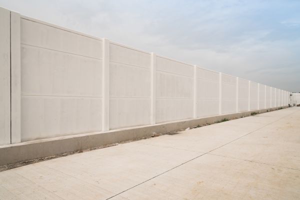 Concrete Fence Construction in Fresno