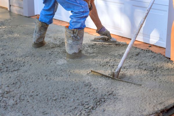 Driveway Slab Construction in Fresno