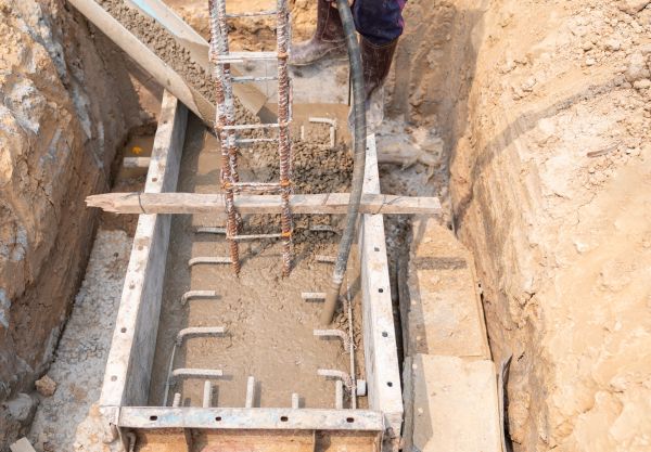 Cement Foundation Pouring in Fresno