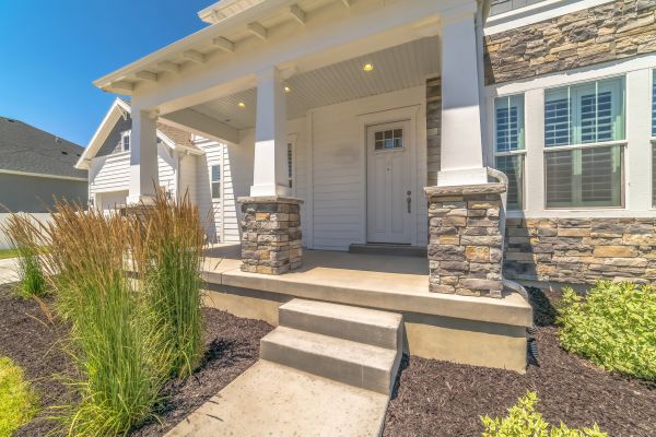 Porch Concrete Replacement in Fresno