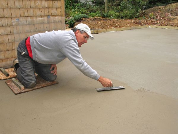 Porch Slab Installation
