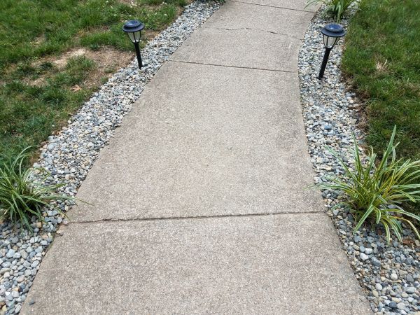 Cement Path Construction in Fresno